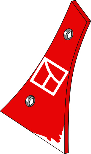 33.0072 Pflugteil Streichblech-Vorderteil - rechts (6773250) passend für Pöttinger