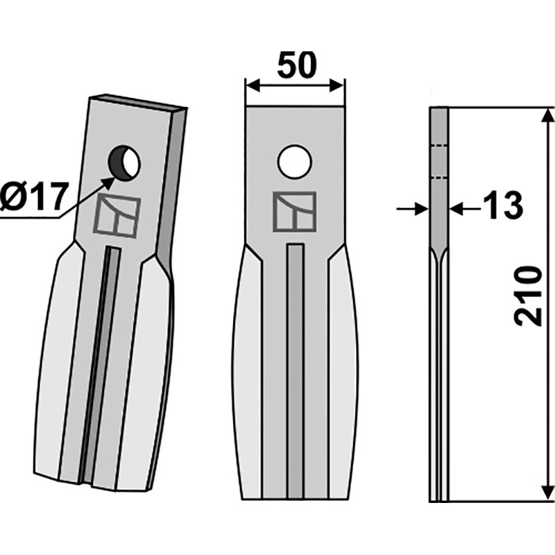 Kongskilde Rotorzinken IHOF KON-01