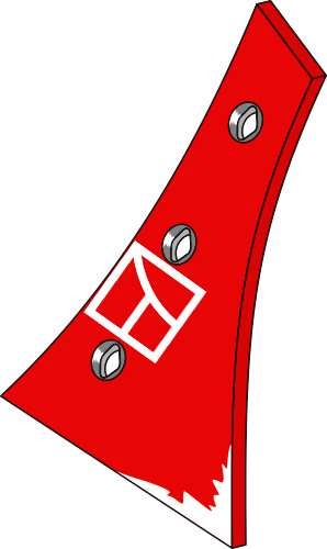 33.0074 Pflugteil Streichblech-Vorderteil - rechts (6773256) 33.0074 Pflugteil Streichblech-Vorderteil - rechts (6773256) passend für Pöttinger