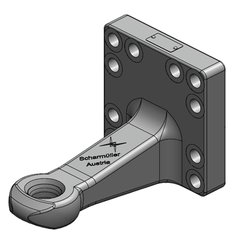 Scharmüller Zugöse Flansch #00.665.50.0-A02 Anhängetechnik Scharmüller Zugöse Flansch #00.665.50.0-A02