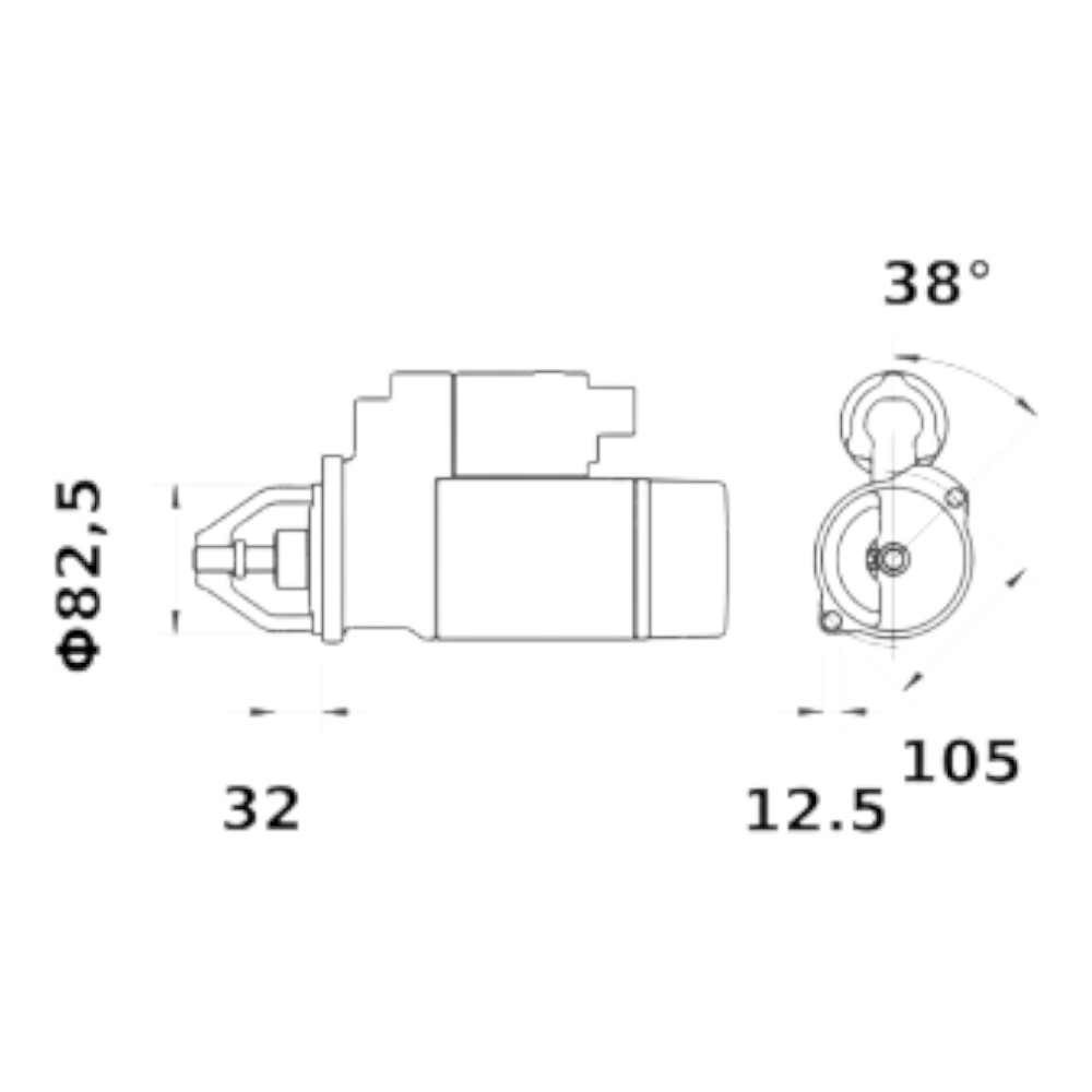 MAHLE Anlasser, Starter