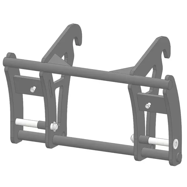 Agri-Power Schnellwechselrahmen von JCB ETROIT auf FAUCHEUX GRIS 412596