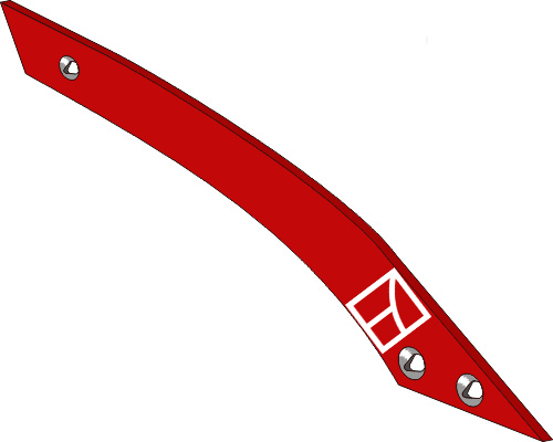 38.0127 Pflugteil Streichblech-Streifen - rechts (PR0.001.01) passend für Vogel und Noot