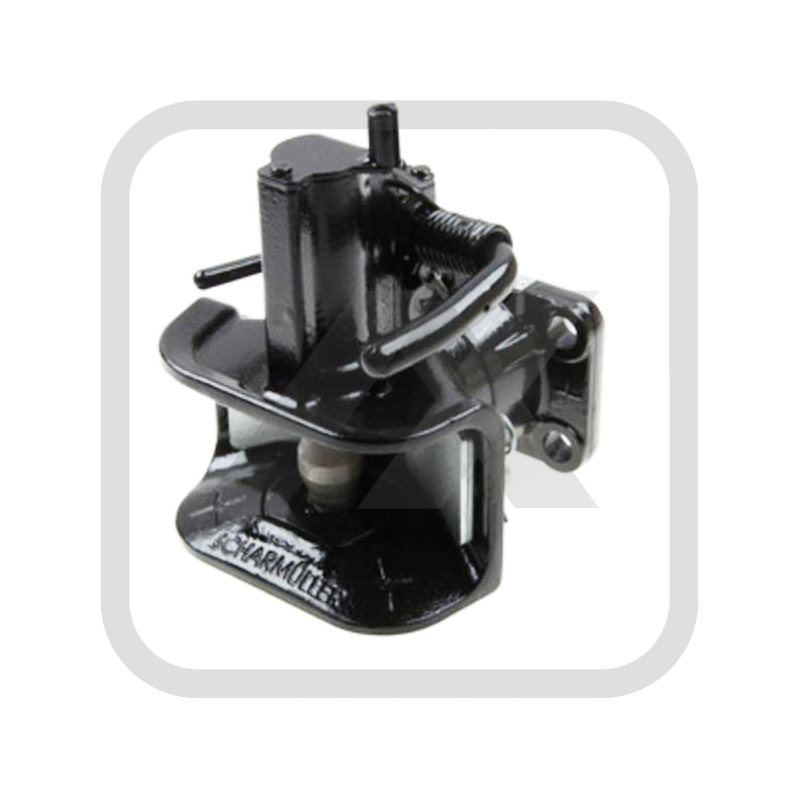 Zugmaul automatisch mit Flansch 140 x 80, 21 mm Bohrung, Scharmüller Landwirtschaft Zugmaul automatisch mit Flansch 140 x 80, 21 mm Bohrung, Scharmüller