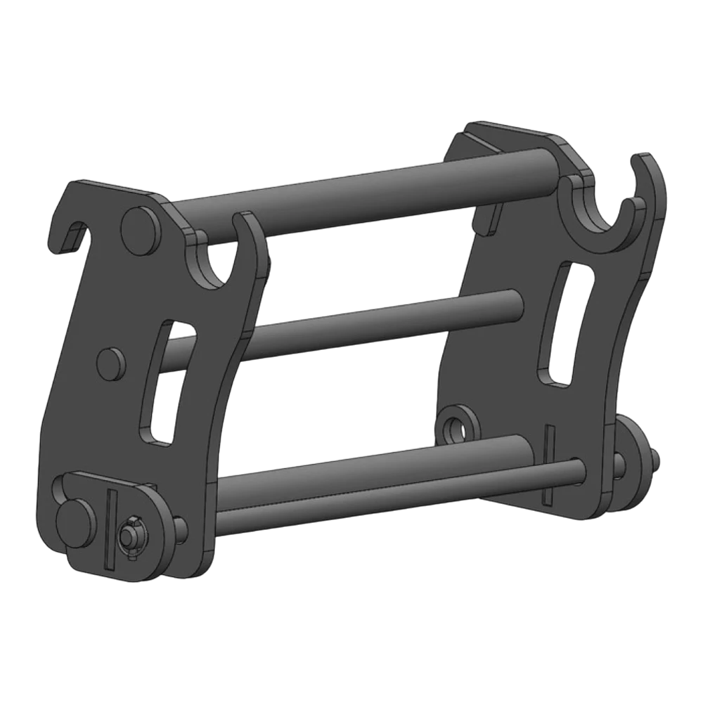 Adapterrahmen Weidemann SERIE 30 auf Manitou – Produktbild 1 Adapterrahmen Weidemann SERIE 30 auf Manitou – Adapteransicht 1