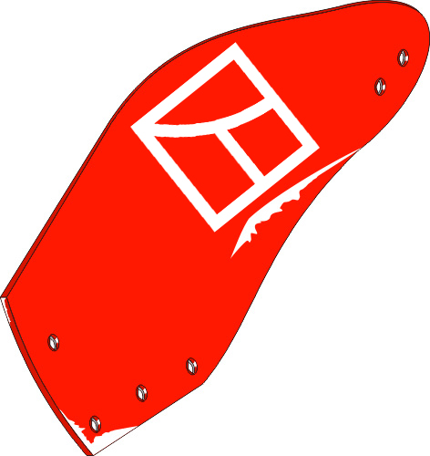 Streichblech-Hinterteil links passend für Kuhn (616191) Streichblech-Hinterteil links passend für Kuhn (616191)