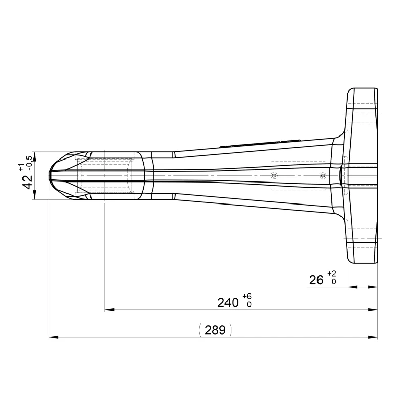 Zugöse Ringzugöse Scharmüller 00.652.25.0-A90 40 mm Flansch 110x100