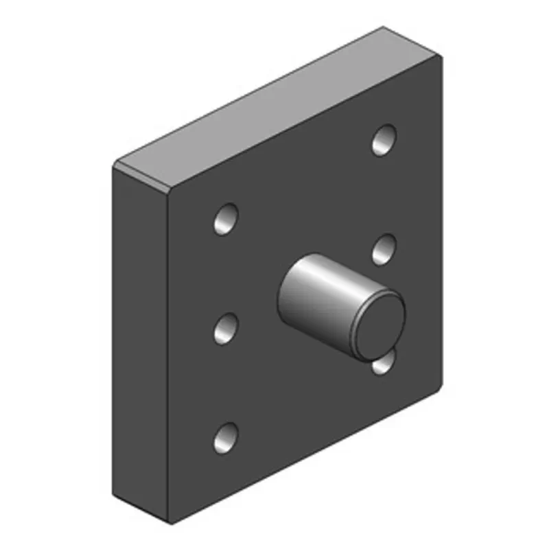Traktorentechnik Anhängetechnik Scharmüller Anschweißplatte #00.645.02.0 Traktorentechnik Anhängetechnik Scharmüller Anschweißplatte #00.645.02.0