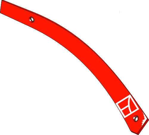 Pflugteil Streichblech-Streifen - rechts (617102) 34.0124 von Industriehof