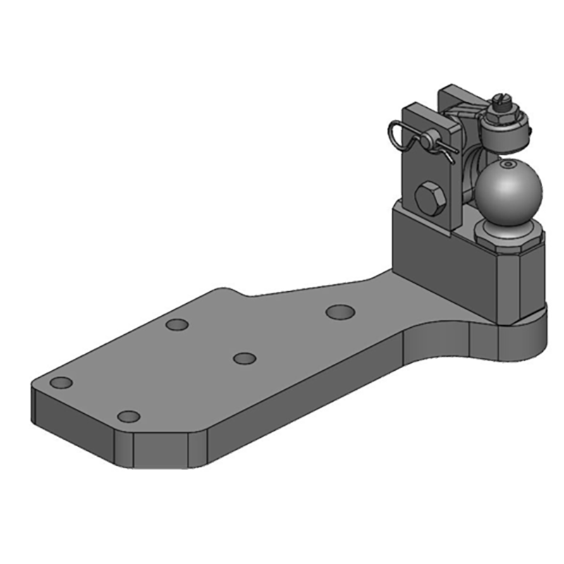 Anhängetechnik Scharmüller Zwangslenkungsteil Für K80®-Lagerböcke #00.521.157.0-A11