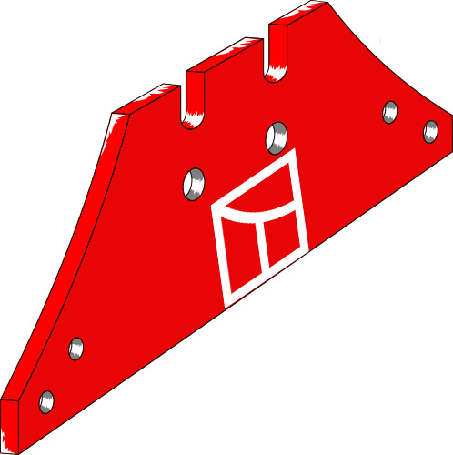 33.0005 Pflugteil Anlage - 570mm (KK073608 - A133397394) 33.0005 Pflugteil Anlage - 570mm (KK073608 - A133397394) passend für Kverneland