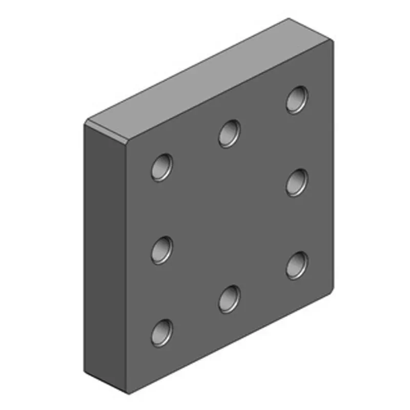 Traktorentechnik Anhängetechnik Scharmüller Anschweißplatte #00.645.03.0 Traktorentechnik Anhängetechnik Scharmüller Anschweißplatte #00.645.03.0