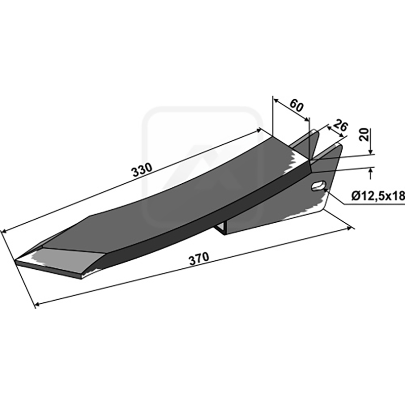 Landwirtschaft Bodenbearbeitung Grubber Schare & Leitbleche Scharspitze Evers