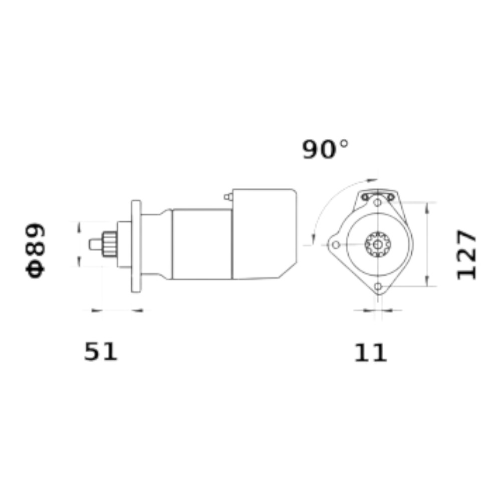 MAHLE Anlasser, Starter