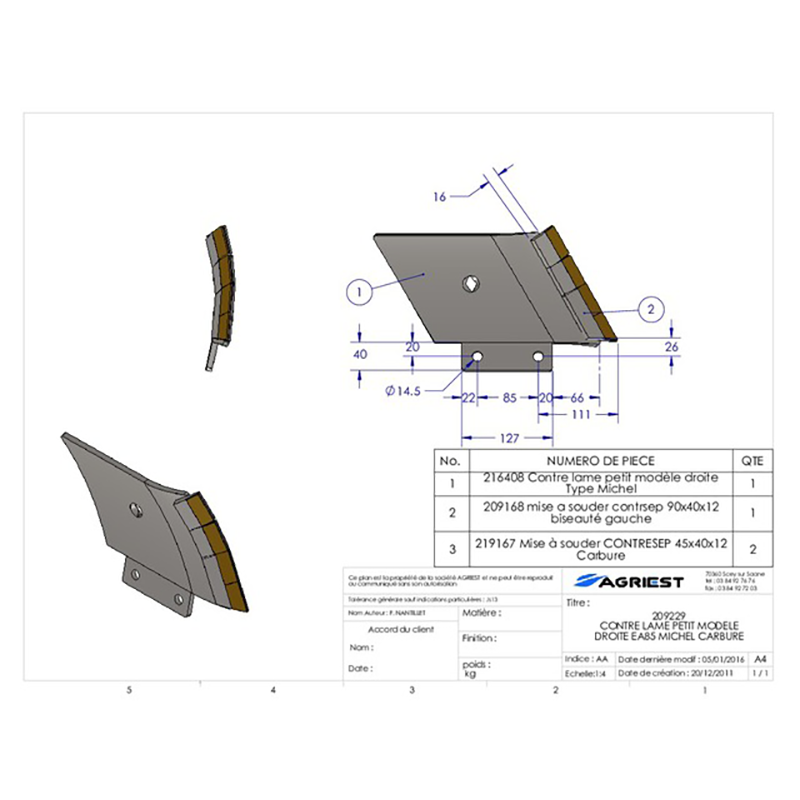 Landwirtschaft Bodenbearbeitung Grubber Tiefenlockerer Meissel Nachbau Klein Rechts Razol Hartmetall