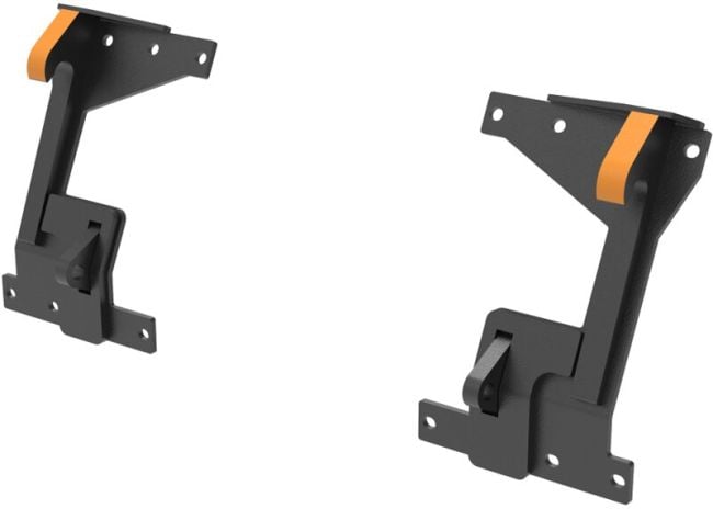 Quicke BoH Hakensatz M16 L Euro: Anschraubhaken für Anbaugeräte mit M16-Schnittstelle. Art.-Nr. 11255559Q.