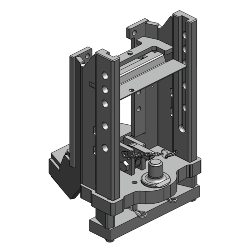 Scharmüller Anhängebock vorbereitet Zugpendel #00.143.70.2-A11 Scharmüller Anhängebock vorbereitet Zugpendel #00.143.70.2-A11
