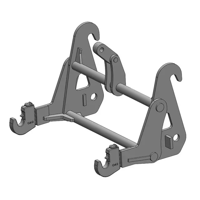 Schnellwechselrahmen CLAAS SCORPION auf 3 PTS CAT3 MAIN CAT 2/3 Agri-Power Schnellwechselrahmen von CLAAS SCORPION auf 3 PTS CAT3 MAIN CAT 2/3 448153