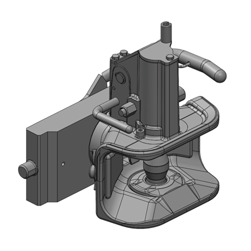 Traktorentechnik Anhängetechnik Scharmüller Zugmaul Standard mit Adapterplatte #03.2933.221-A02 Traktorentechnik Anhängetechnik Scharmüller Zugmaul Standard mit Adapterplatte #03.2933.221-A02