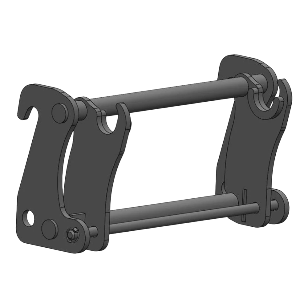 Adapterrahmen Weidemann SERIE 40 auf Manitou – Adapteransicht 2