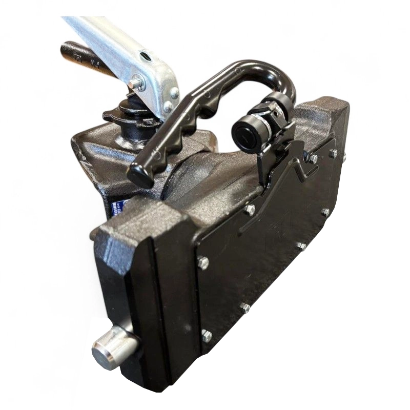 Anhängekupplung manuell ROCKINGER RO810 335 mm mit Steckbolzen Anhängekupplung manuell ROCKINGER RO810 D3650 335 mm Schiene
