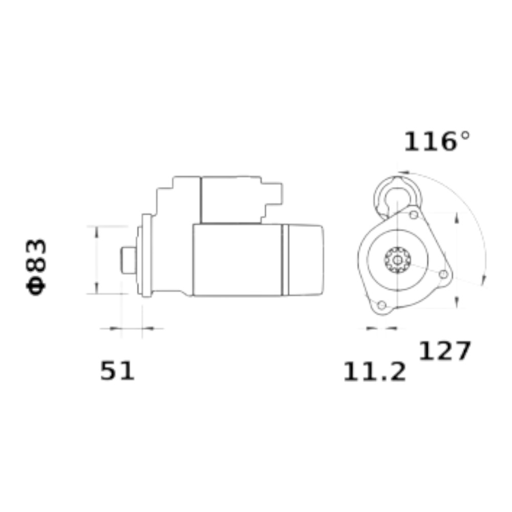 MAHLE Anlasser, Starter