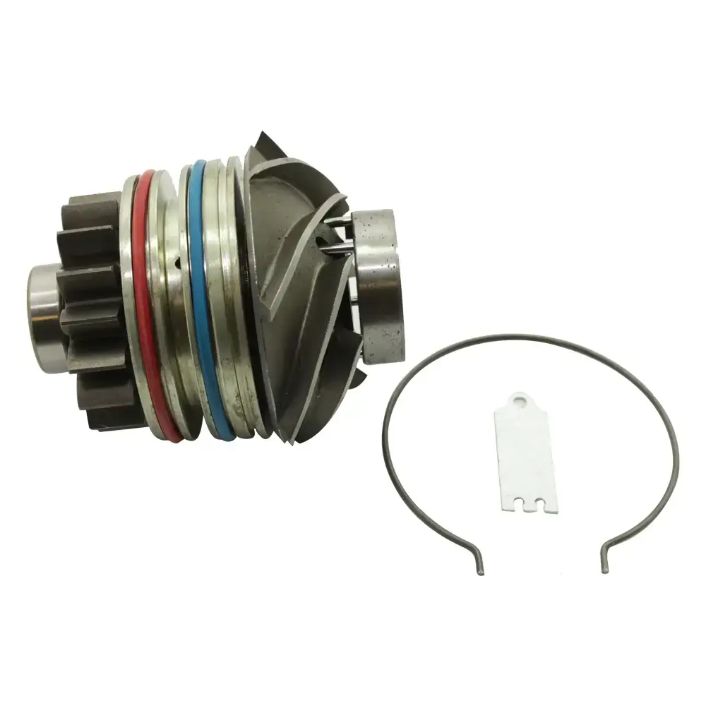 P140510 Wasserpumpe passend für John Deere Häcksler image 1 Wasserpumpe passend für John Deere Häcksler Frontalansicht