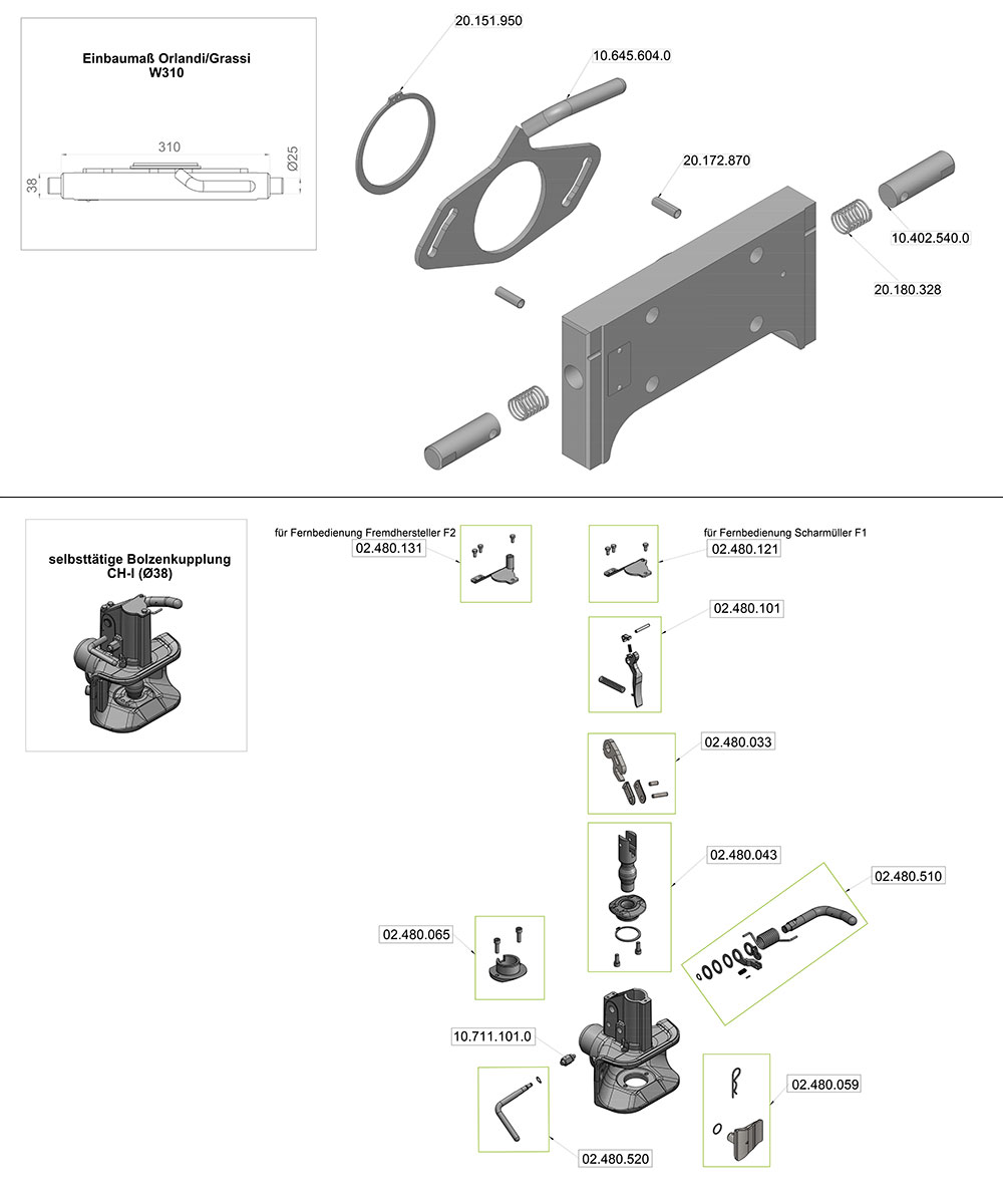 Scharmüller 154_67 (W310, Ø38 mm) Scharmüller 154_67 (W310, Ø38 mm)