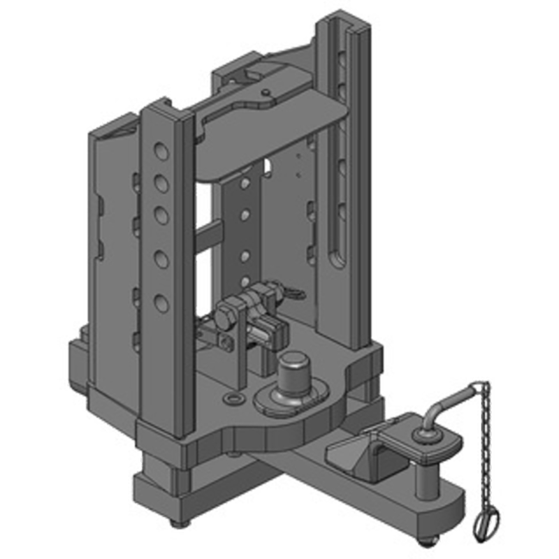 Scharmüller Anhängebock vorbereitet Zugpendel #00.146.72.0-A11 Scharmüller Anhängebock vorbereitet Zugpendel #00.146.72.0-A11