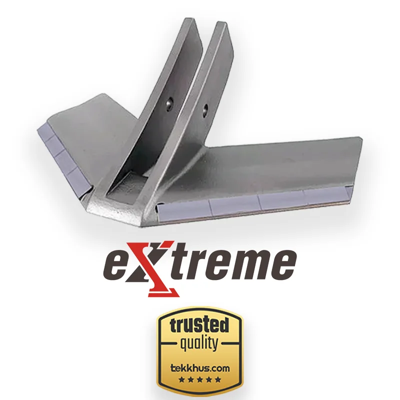 Extreme-Hartmetall-Flügelschar für Köckerling Topmix 350 mm 10 mm Stärke Flügelschar Hartmetall passend für Köckerling Topmix 350 mm