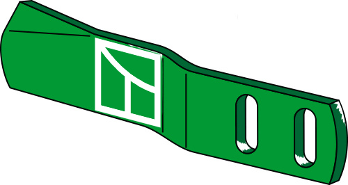 33.0066 Pflugteil Streichblech-Verlängerung - rechts (6753387) 33.0066 Pflugteil Streichblech-Verlängerung - rechts (6753387) passend für Pöttinger
