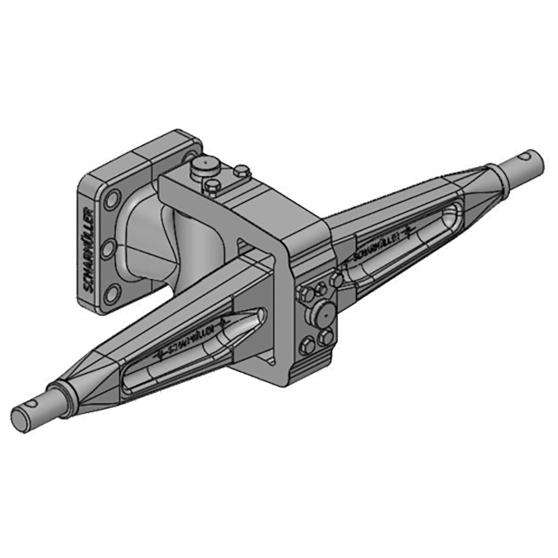 Dreipunkttechnik Scharmüller Unterlenkeranhängung #34.654.026.0-A02