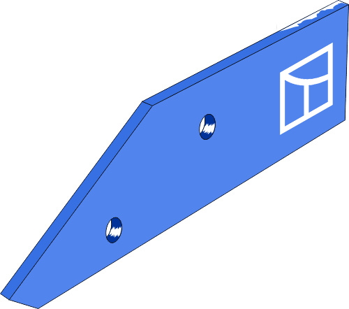 37.0190 Pflugteil Anlage VP204O (2708.44.01) 37.0190 Pflugteil Anlage VP204O (2708.44.01) passend für Rabe