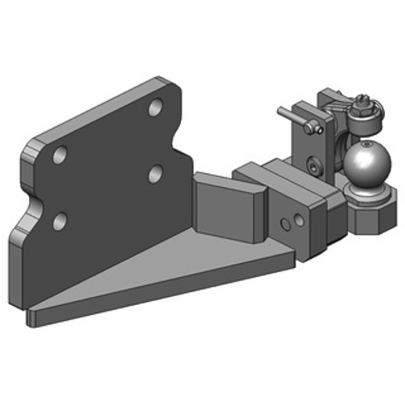 Anhängetechnik Scharmüller Zwangslenkungsteil Für K80®-Kugeleinsätze #00.520.024.0-A02