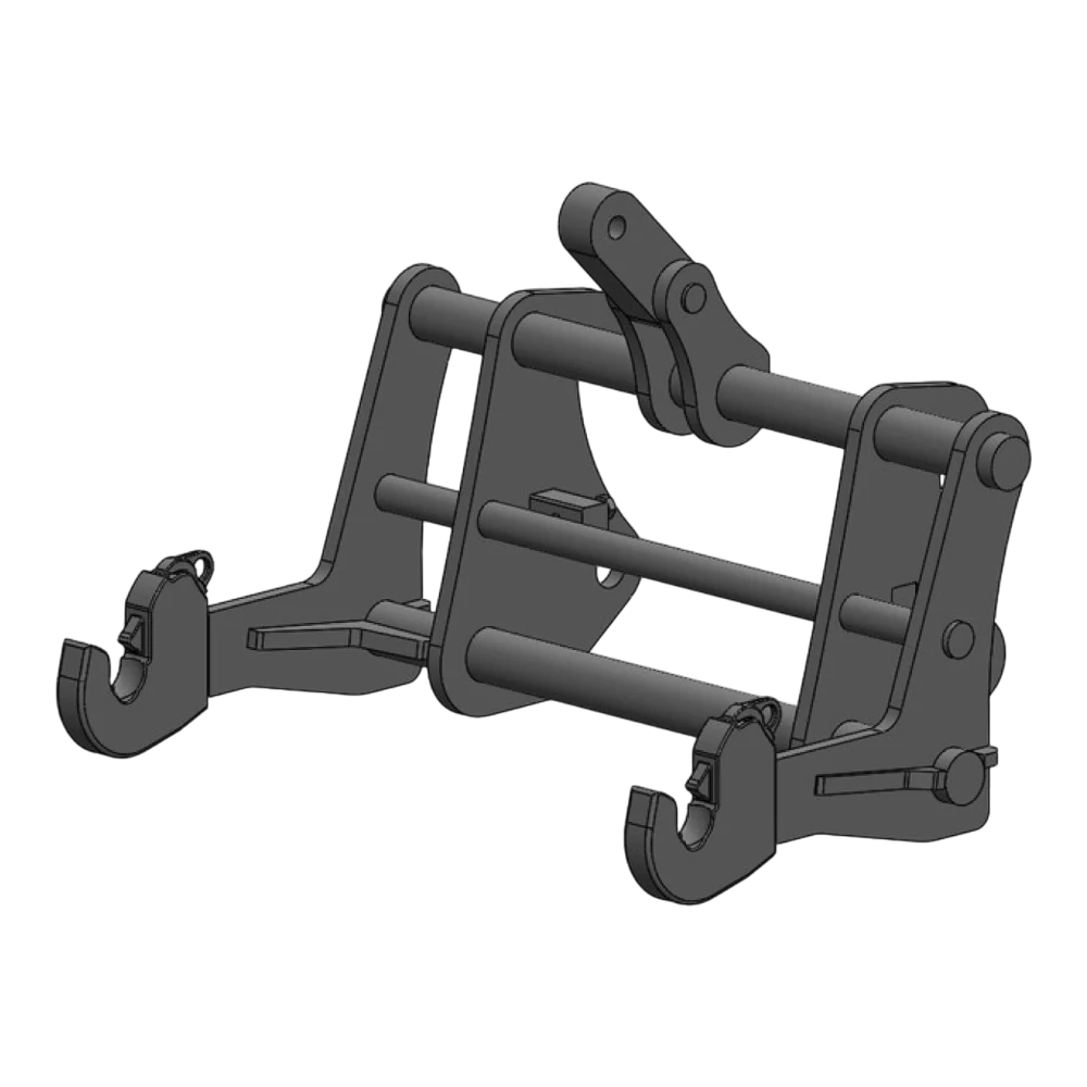Adapterrahmen JCB COMPACT auf 3-Punkt KAT 2 – Produktbild 1 Adapterrahmen JCB COMPACT auf 3-Punkt KAT 2 – Adapteransicht 1