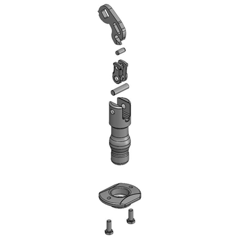 Ersatzteil Scharmüller Kuppelbolzen-Set A11 mit Buchse (ab 10/2009) #02.480.021