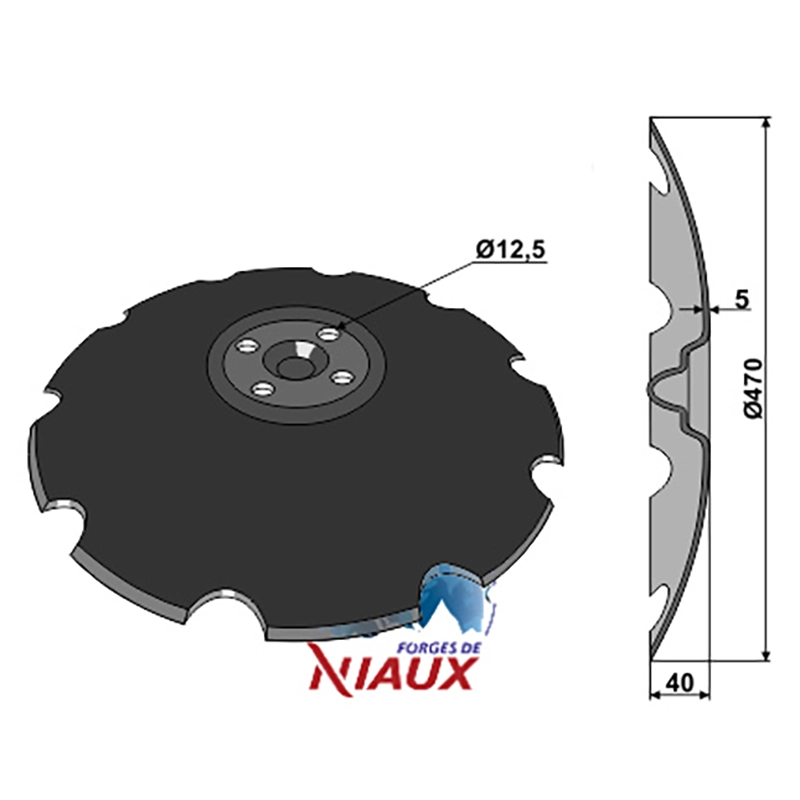 Landwirtschaft Bodenbearbeitung Scheibeneggen Scheibe gezackt Väderstad|Niaux Landwirtschaft Bodenbearbeitung Scheibeneggen Scheibe gezackt Väderstad|Niaux