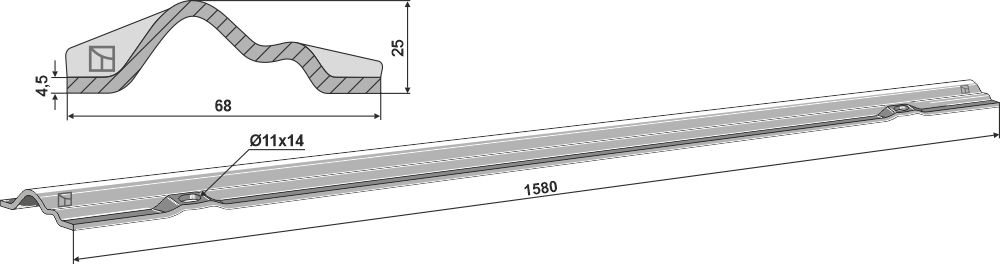 Industriehof Scherenbostel | Kratzbodenleiste (69-7-602)