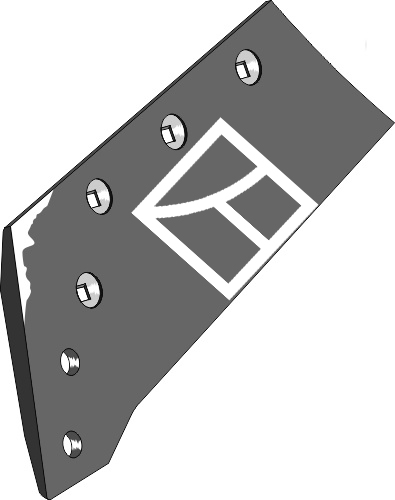 35.0095 Pflugteil Wechselspitzenschar - 14'' - links (173423) 35.0095 Pflugteil Wechselspitzenschar - 14'' - links (173423) passend für Grégoire Besson