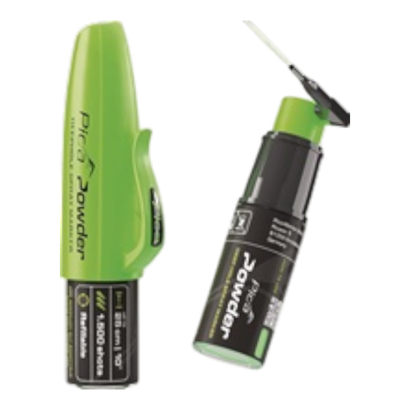 PICA Spray-Marker Powder für tiefe Bohrlöcher, grün-fluoreszierend