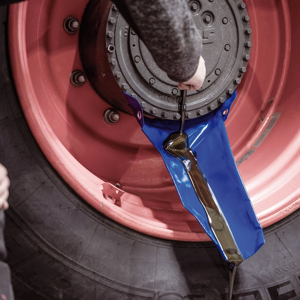 DERBLAUE Öl-Auffangrutsche mit Magnet DERBLAUE Flüssigkeitsauffangrutsche 12006