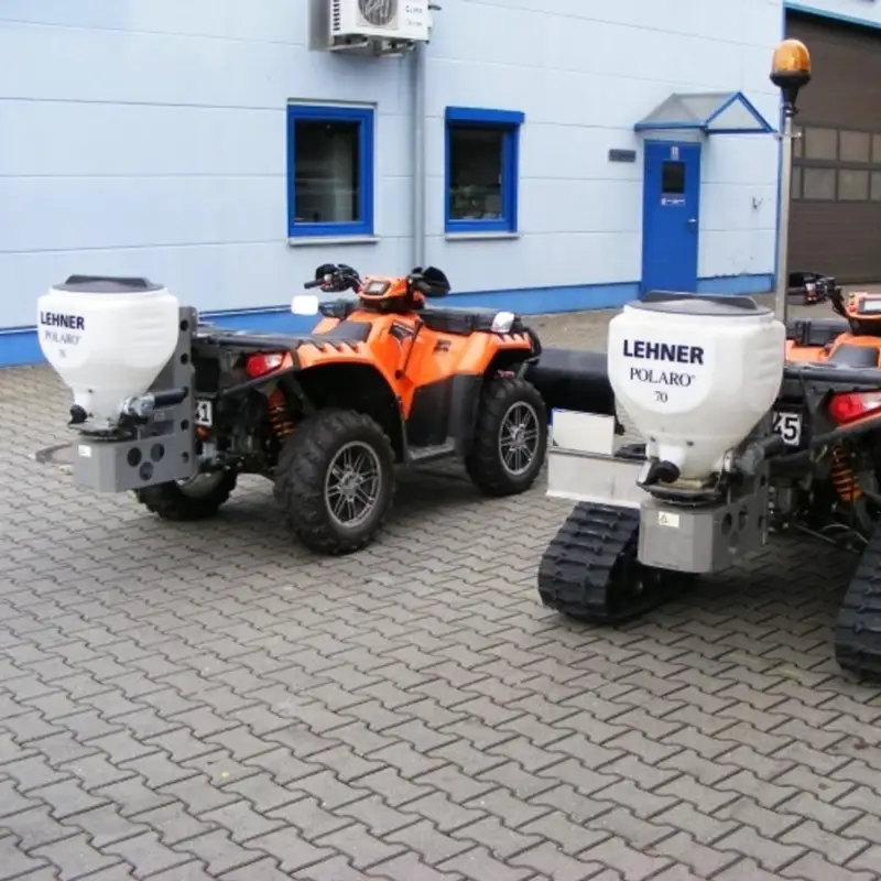 POLARO Salzstreuer 12 Volt von LEHNER LEHNER Salzstreuer 12 Volt für Quads und Kommunaltraktoren