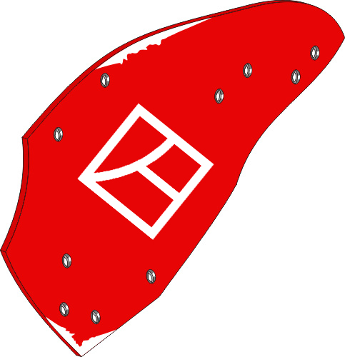 33.0047 Pflugteil Streichblech-Hinterteil - 12'' - links (KK063273) passend für Kverneland