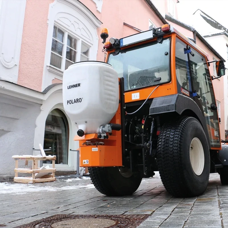 LEHNER-Polaro für den Winterdienst in Kommunenungeuer Polaro