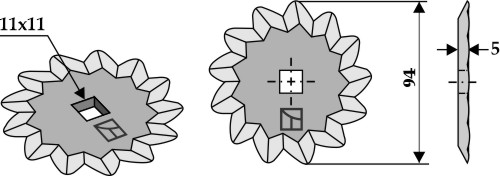Futtermischwagenmesser