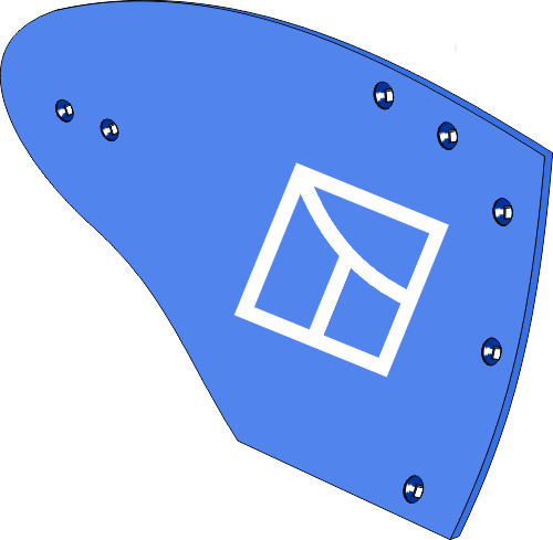 37.0053 Pflugteil Streichblech-Hinterteil HRP-296O - rechts (2702.01.01) 37.0053 Pflugteil Streichblech-Hinterteil HRP-296O - rechts (2702.01.01) passend für Rabe
