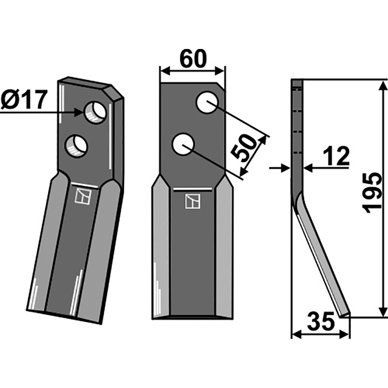 FRG-03 Rotorzinken Forigo-Roteritalia F4153011 Rotorzinken IHOF FRG-03