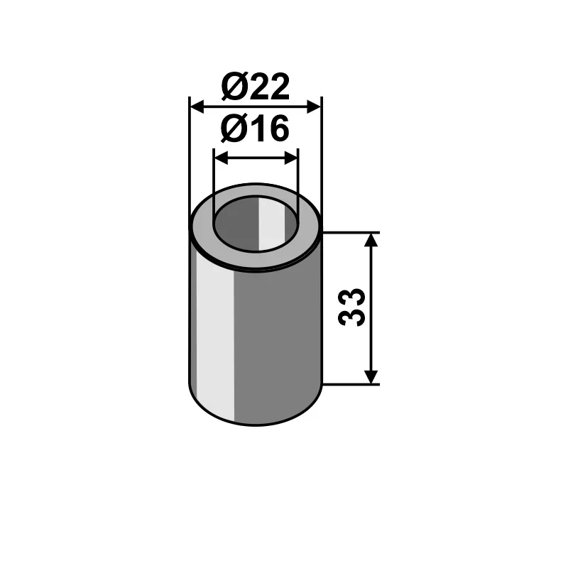 IHOF Reduzierbuchse Kat 1-0 / 16 - 22 mm verzinkt IHOF Reduzierbuchse Kat 1-0 / 16 - 22 mm verzinkt (658-191)