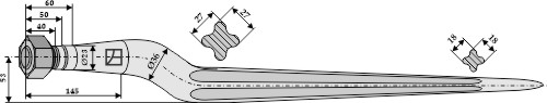 Silozinken 810mm