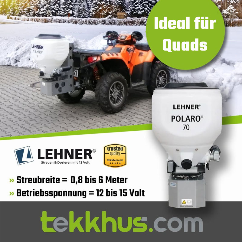 LEHNER POLARO® 70 71111 Streusalz-Streuer für ATV